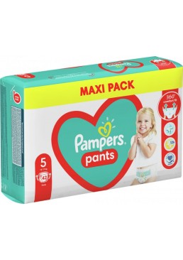 Подгузники-трусики Pampers Pants Размер 5 (12-17 кг), 42 шт